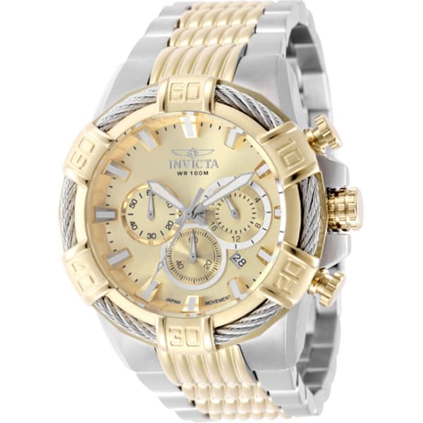 Mens Invicta Bolt Gold Dial Quartz Watch - 49902 - image 