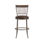 HH2 Home Hawkins Metal Commercial Grade Bar Height Swivel Stool - image 3