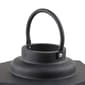 Alpine Black Hexagonal Candlelit Lantern w/ Warm White LEDs - image 8