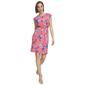 Womens Tommy Hilfiger Sleeve Print ITY Side Twist Dress - image 1
