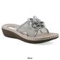 Womens Cliffs by White Mountain Chill Floral Wedge Sandals - image 10