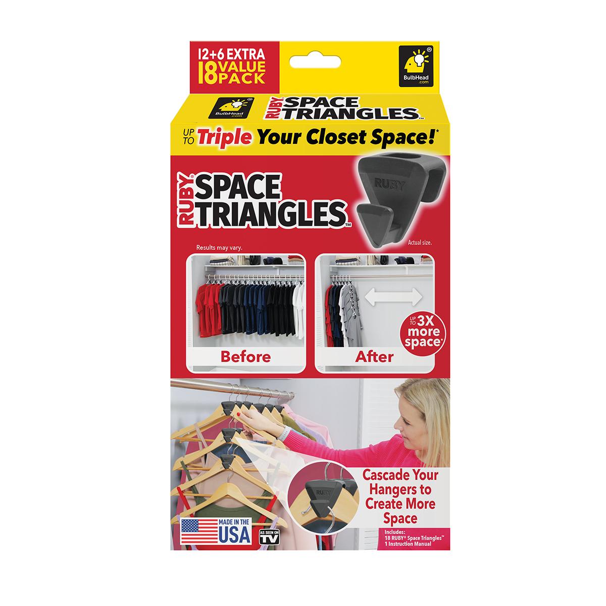 As Seen On TV Ruby Space Triangles