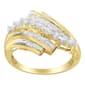 Loveblooms&#8482; Round & Baguette Diamond Cut Ring - image 2