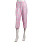 Womens Jessica Simpson Summer Toile Lettuce Edge Pajama Capris - image 1