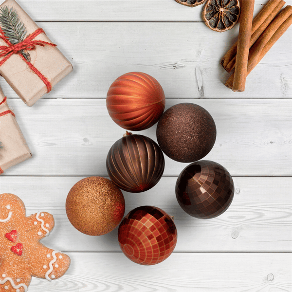 Northlight 100ct. Shatterproof 3-Finish Christmas Ball Ornaments