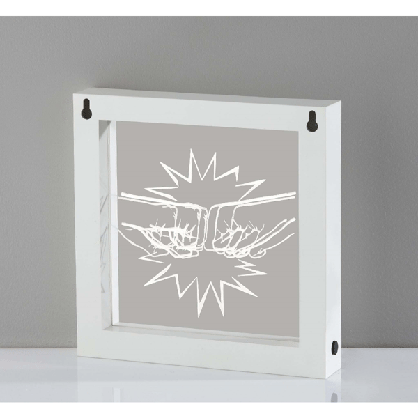 Simplee Adesso Fist Bump Video White Light Box