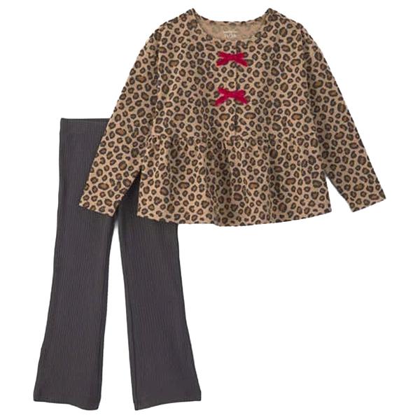 Toddler Girl Carter''s® 2pc. Leopard Long Sleeve Top & Pants Set