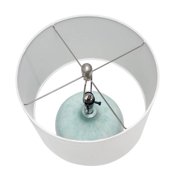 Lalia Home Organix Bayside Horizon Table Lamp w/Fabric Shade