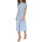 Womens Calvin Klein Short Sleeve Commuter Gingham Shirtdress - image 4