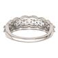 Pure Fire 14kt. White Gold Lab Grown Diamond Wedding Band - image 4