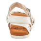 Little Girls White Mountain Tidbit Sandals - image 4