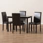 Baxton Studio Mia 5pc. Dining Set - image 2