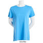 Womens Calvin Klein Performance Carbon Peach Neck Tee - image 4