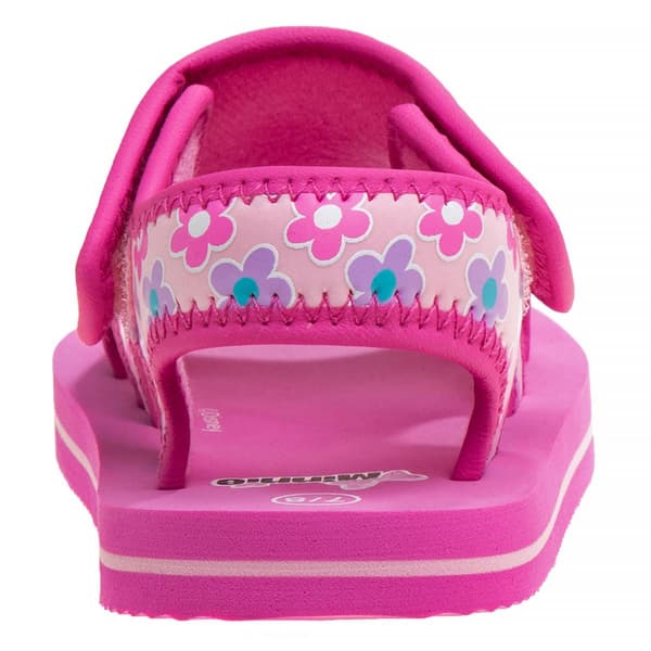 Little Girls Disney Minnie Mouse Hook and Loop Sandals