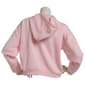 Juniors Derek Heart Fleece Lined Slouchy Zip up Hoodie - image 2