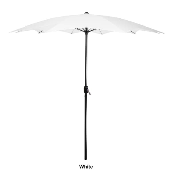 Northlight Seasonal 8.5ft. Outdoor Patio Lotus Umbrella
