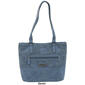 Stone Mountain Nubuck Perforated Vinyl Donna Tote - image 5