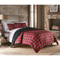 Micro Flannel&#40;R&#41; Buffalo Check Reverse to Sherpa Comforter Set - image 1