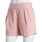 Womens Andrew Marc Sport Washed Linen Pleated Pull On Shorts - image 1