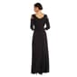 Womens R&M Richards Cold Shoulder ITY Gown - image 2