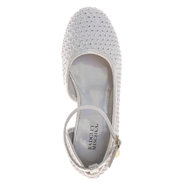 Little Girls Badgley Mischka® Rhinestone Dress Sandals