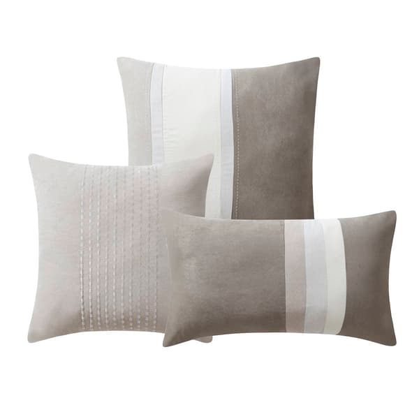 Sweet Home Collection Harvey 7pc. Bed In A Bag Suede Comforter