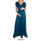 Womens 24/7 Comfort Apparel Maternity Maxi Dress - image 5