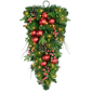 Puleo International LED Ornaments & Berries Adorned Teardrop Swag - image 1