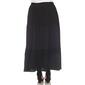 Plus Size White Mark Pleated Tiered Maxi Skirt - image 3