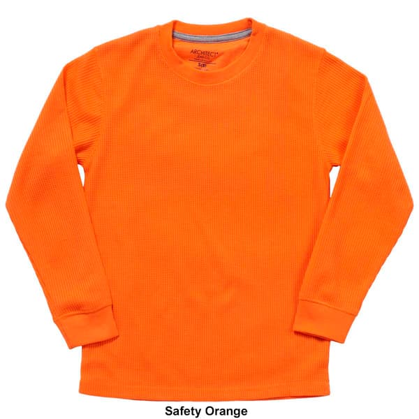 Boys (8-20) Architect® Solid Thermal Crew Neck T-Shirt