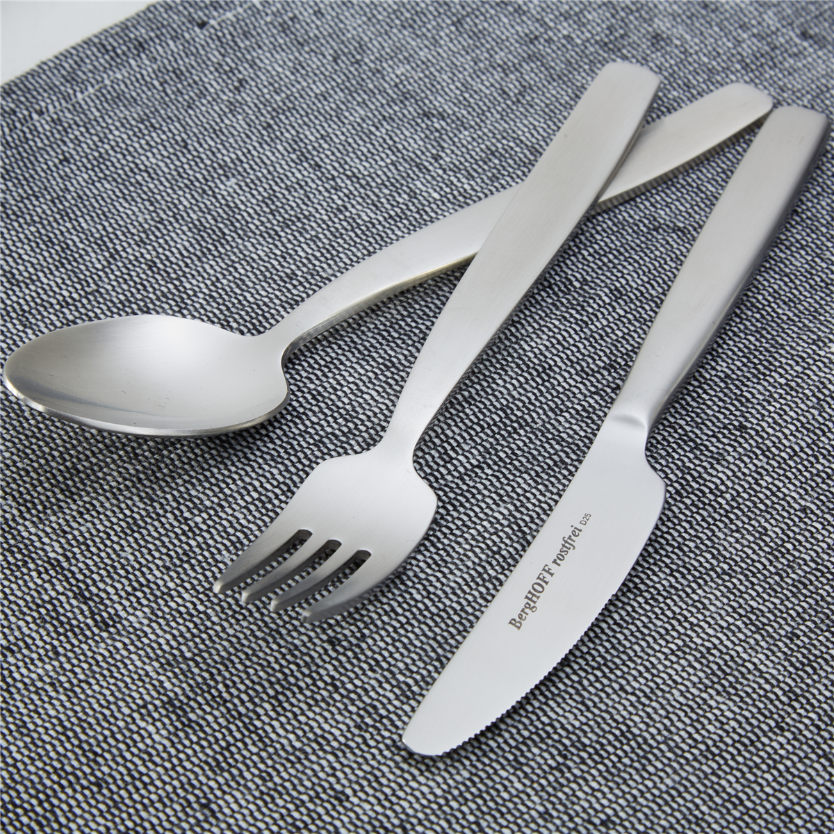 BergHOFF Leo Legacy 3pc. Stainless Steel Kids Flatware Set