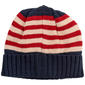 Young Mens Altare Americana Stars & Stripes Knit Beanie Hat - image 3