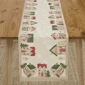 Avanti Linens Gingerbread Village Runner - 72in. - image 2