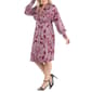 Plus Size 24/7 Comfort Apparel Dolman Empire Waist Cocktail Dress - image 3