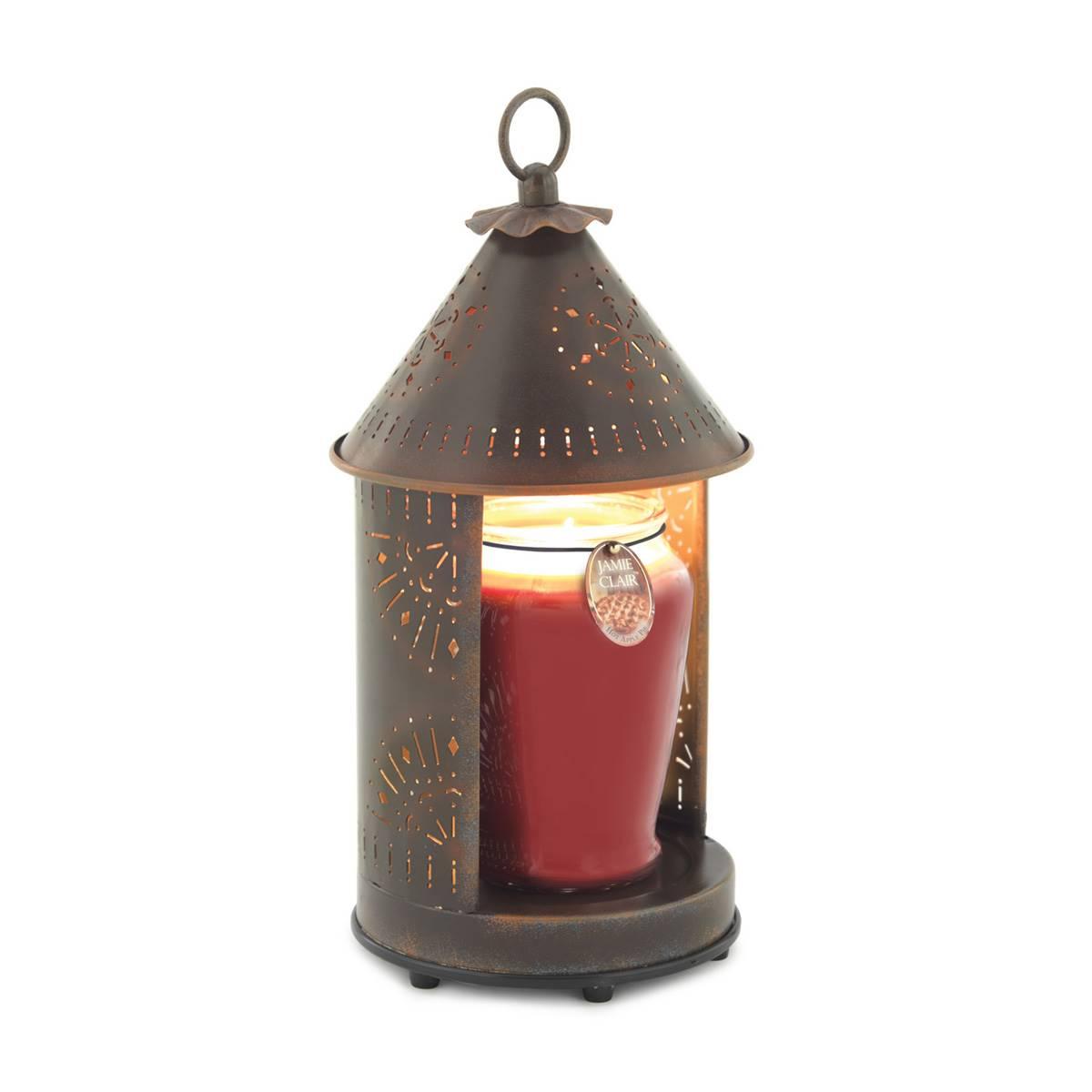 Candle Warmers Etc. Sunshine Tin Punch Candle Warmer Lantern