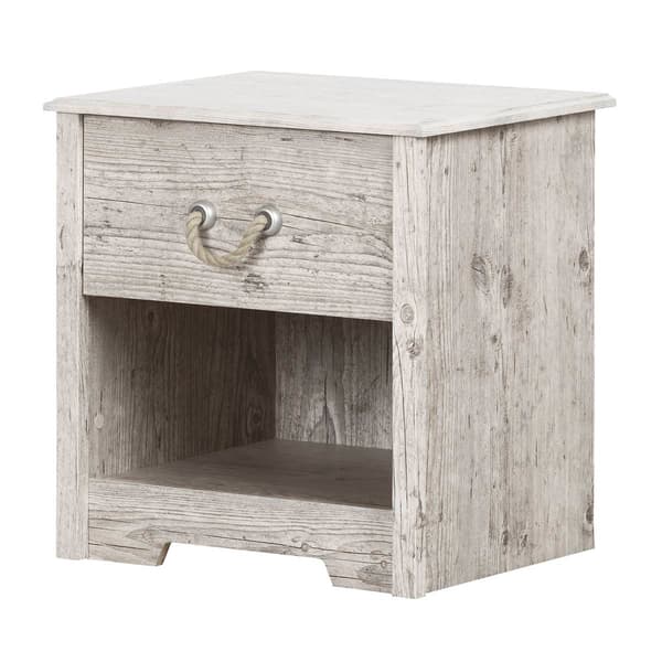 South Shore Navali Seaside Pine Drawer Nightstand - image 