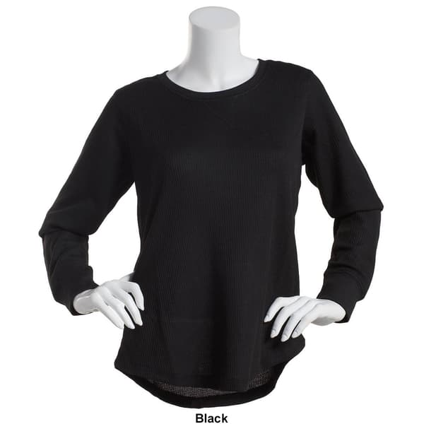 Womens Starting Point Long Sleeve Thermal Crew - Boscov's