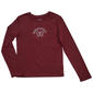 Girls (7-16) Aeropostale Long Sleeve Rhinestone Butterfly Tee - image 1