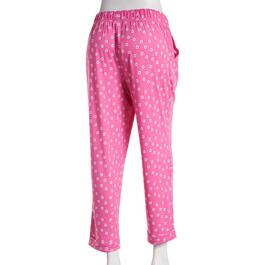 Womens MUK LUKS&#174; Spring Dot Cloud Knit Cropped Pajama Pants