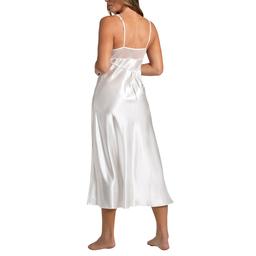 Womens Linea Donatella Bridal Bouquet Satin Nightgown