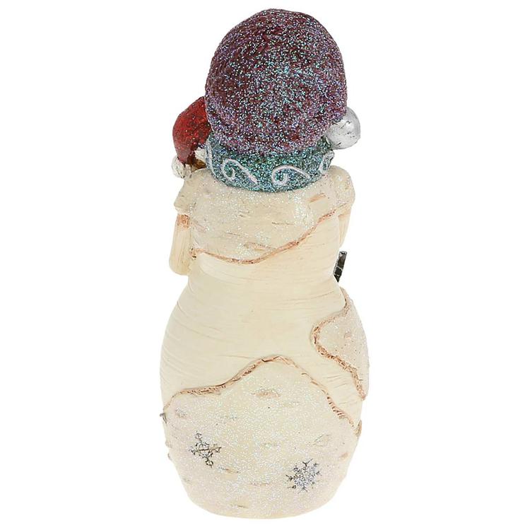 Pavilion 5in. Bear-Y Special Snowman Holding Teddy Bear