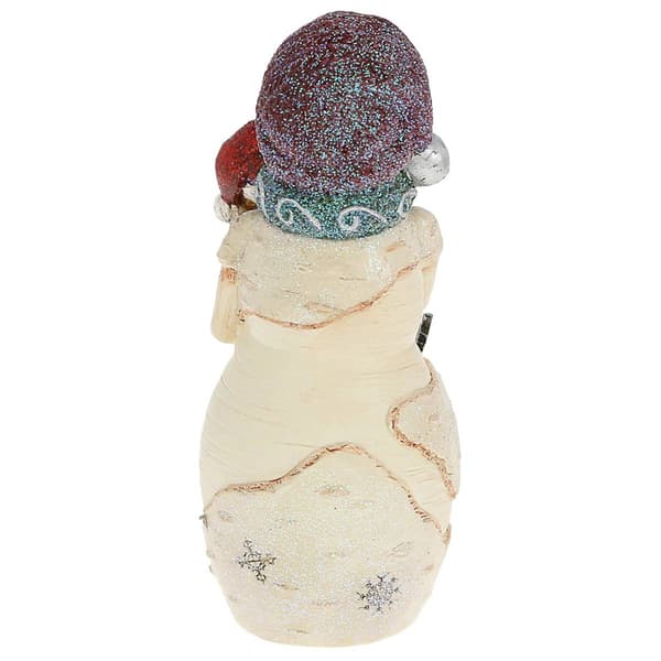 Pavilion 5in. Bear-Y Special Snowman Holding Teddy Bear