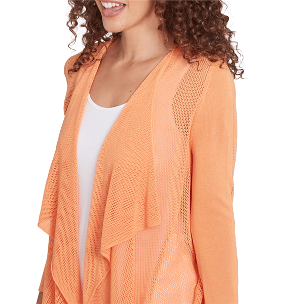 Womens Emaline Key Items Drape Front Cardigan