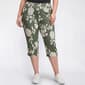 Plus Size Preswick & Moore Pull On Floral Millennium Capris - image 1