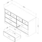 South Shore Versa 6-Drawer Double Dresser - image 5