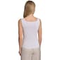 Womens Calvin Klein Sleeveless Square Neck Solid Blouse - image 2