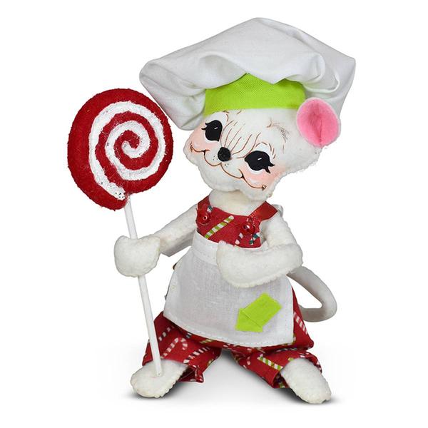 Annalee Holiday Sweets Lollipop Mouse - image 
