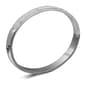 Stainless Steel Clear Crystal Bangle Bracelet - image 2