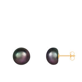 Splendid Pearls 14kt. Gold 9mm Freshwater Pearl Stud Earrings