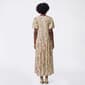 Womens Rose & Everly Puff Sleeve Pintuck Pleat Floral Maxi Dress - image 2